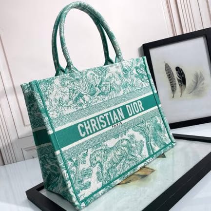 Dior Dioriviera Book Tote Small Gray