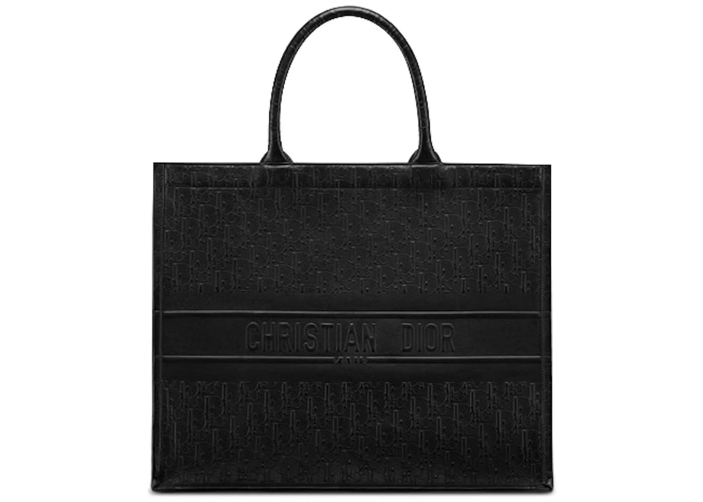Dior Book Tote Oblique Black