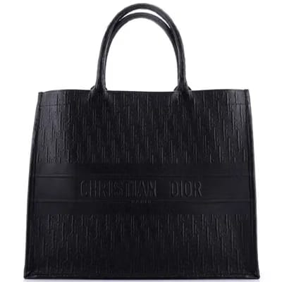 Dior Book Tote Oblique Black
