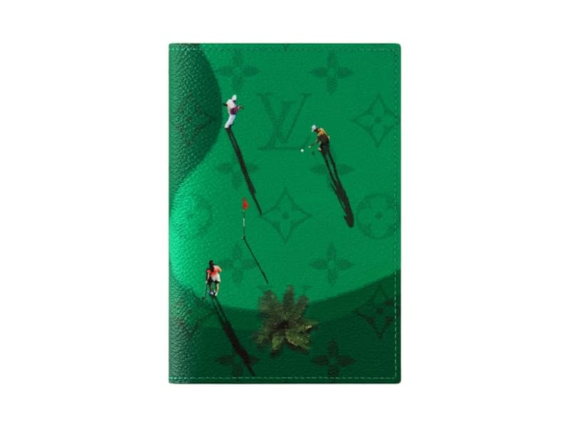 Louis Vuitton Golf Passport Cover Green