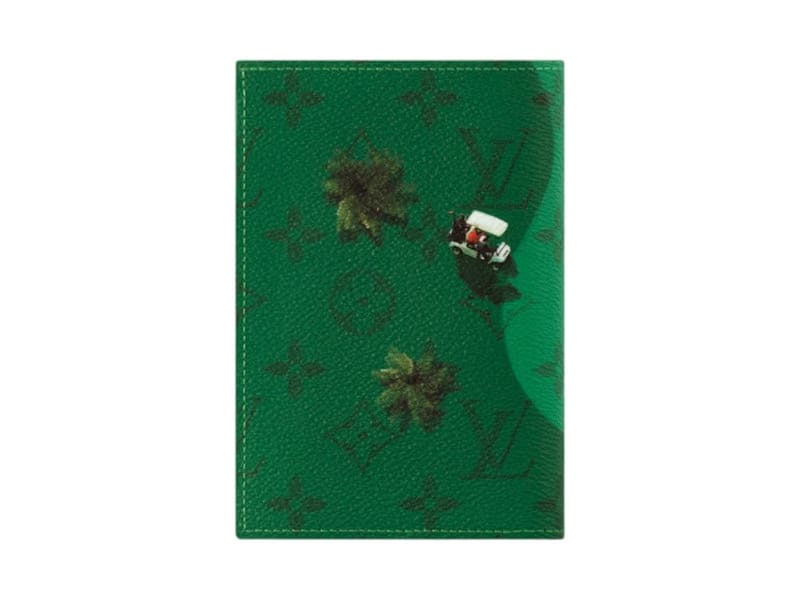 Louis Vuitton Golf Passport Cover Green