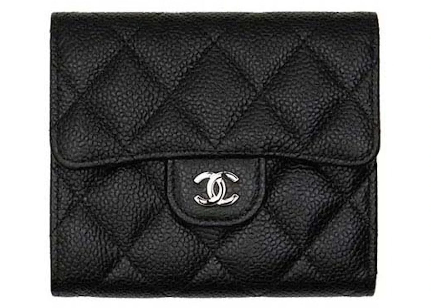 Chanel Classic Small Flap Wallet Black Ap0231