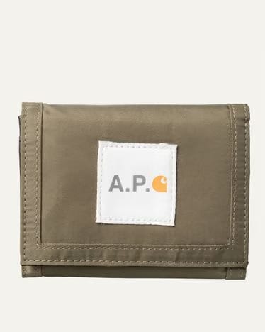 Carhartt Wip x Apc Shawn Wallet Khaki