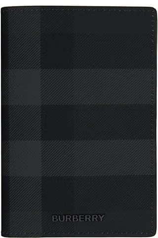 Burberry Universal Passport Bag Black/White