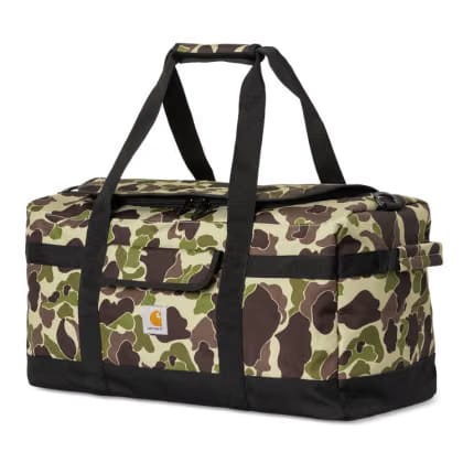 Carhartt Wip Jack Duffle Bag Green Camo Duck