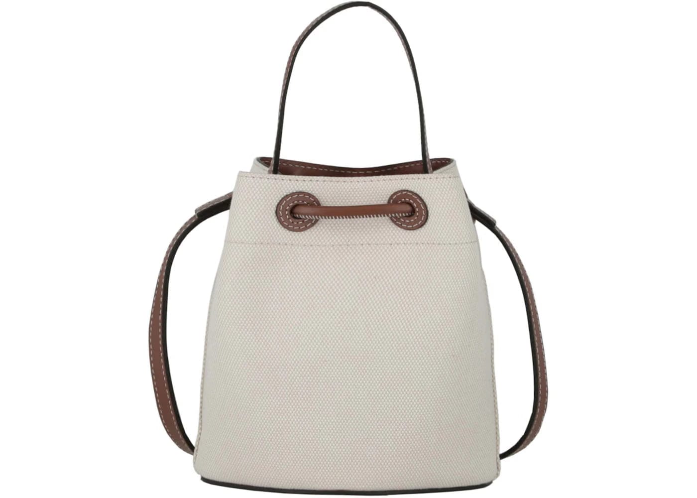 Burberry Tb Cotton Bucket Bag Brown