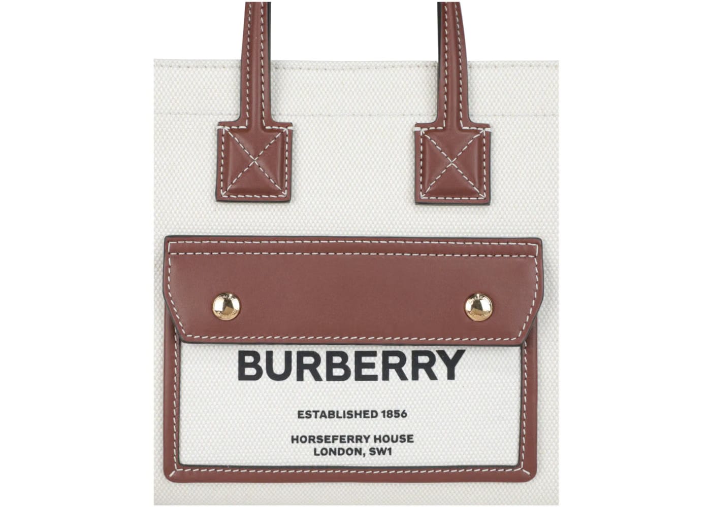 Burberry Small Freya Tote Camel