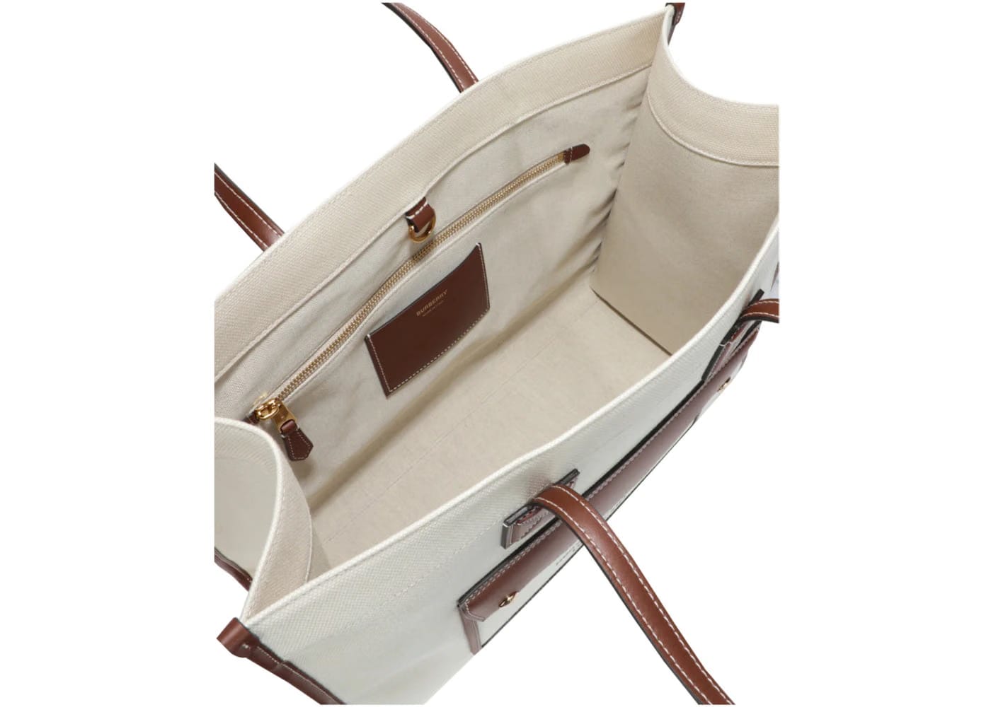 Burberry Medium Freya Tote Tan
