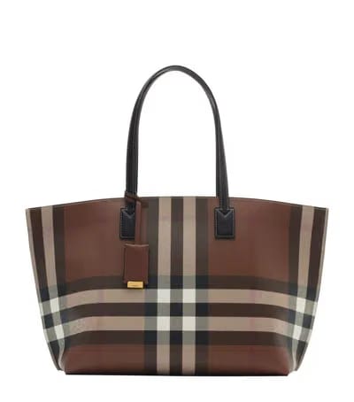 Burberry Mn Drawstring Bag Dark Birch Brown