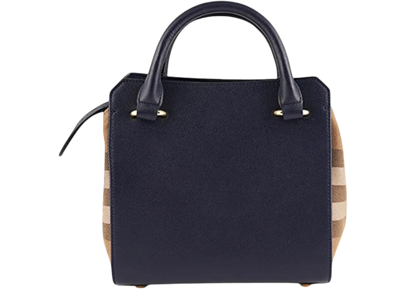 Burberry Mini Banwell Tote Bag Dark Blue