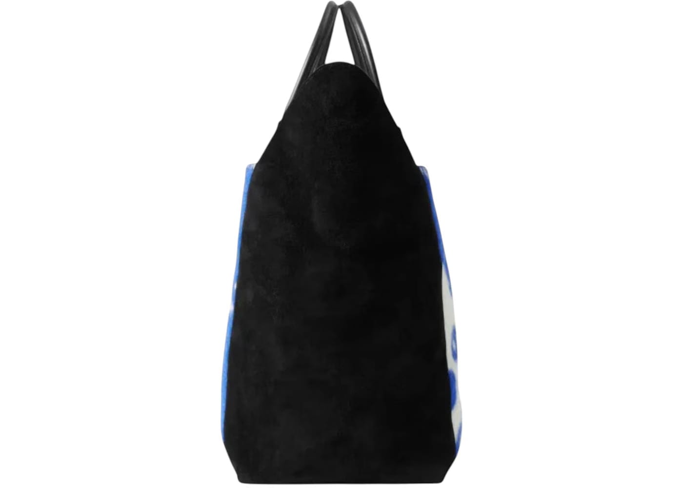 Burberry Large Shield Tote Blue/White