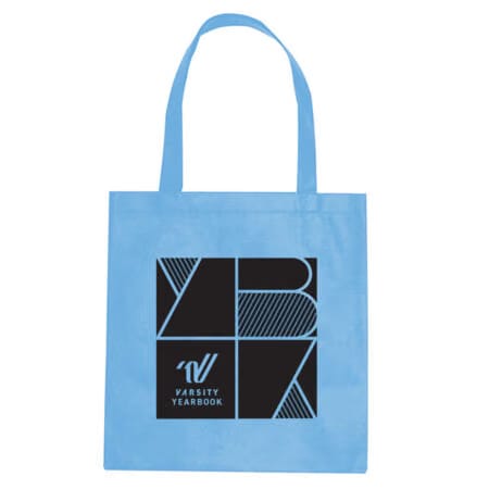 Burberry Check-Pattern Shopper Tote Bag Blue