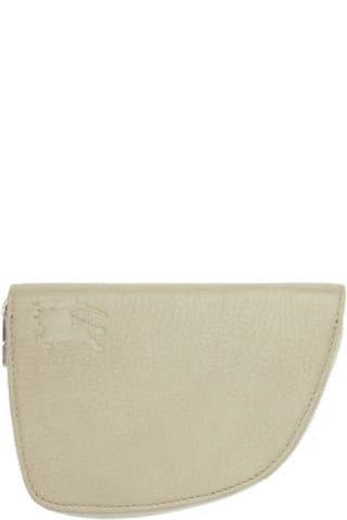 Burberry Check Zip Around Long Wallet Taupe Brown