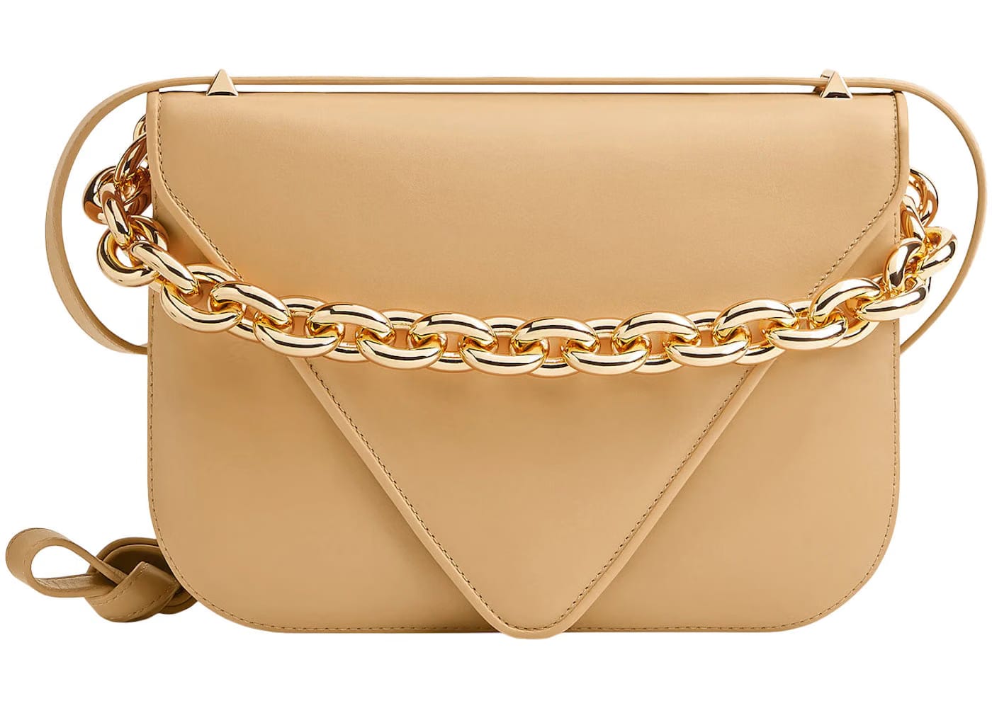 Bottega Veneta Mount Envelope Bag Almond