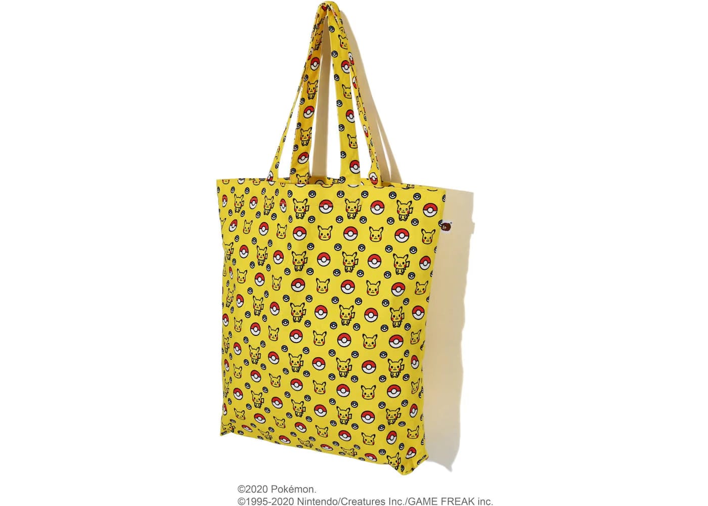 Bape x Pokemon Tote Bag Yellow