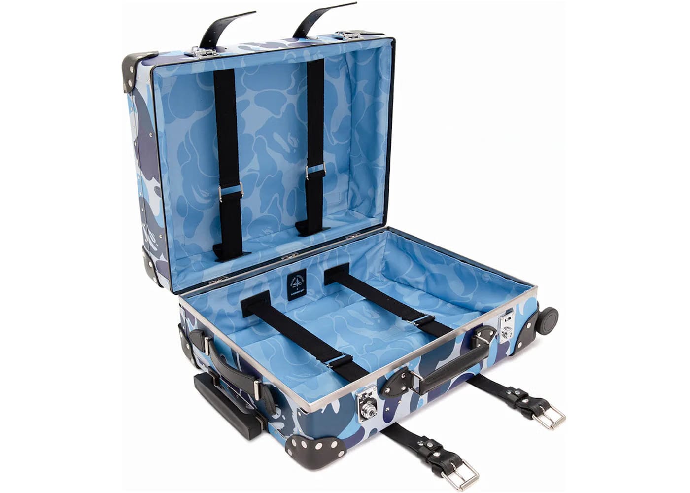Bape x Globe-Trotter Large 20 Carry-On Bag Blue