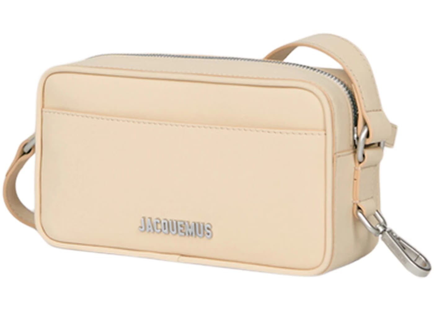 Jacquemus Le Baneto Strap Pochette Bag Ivory