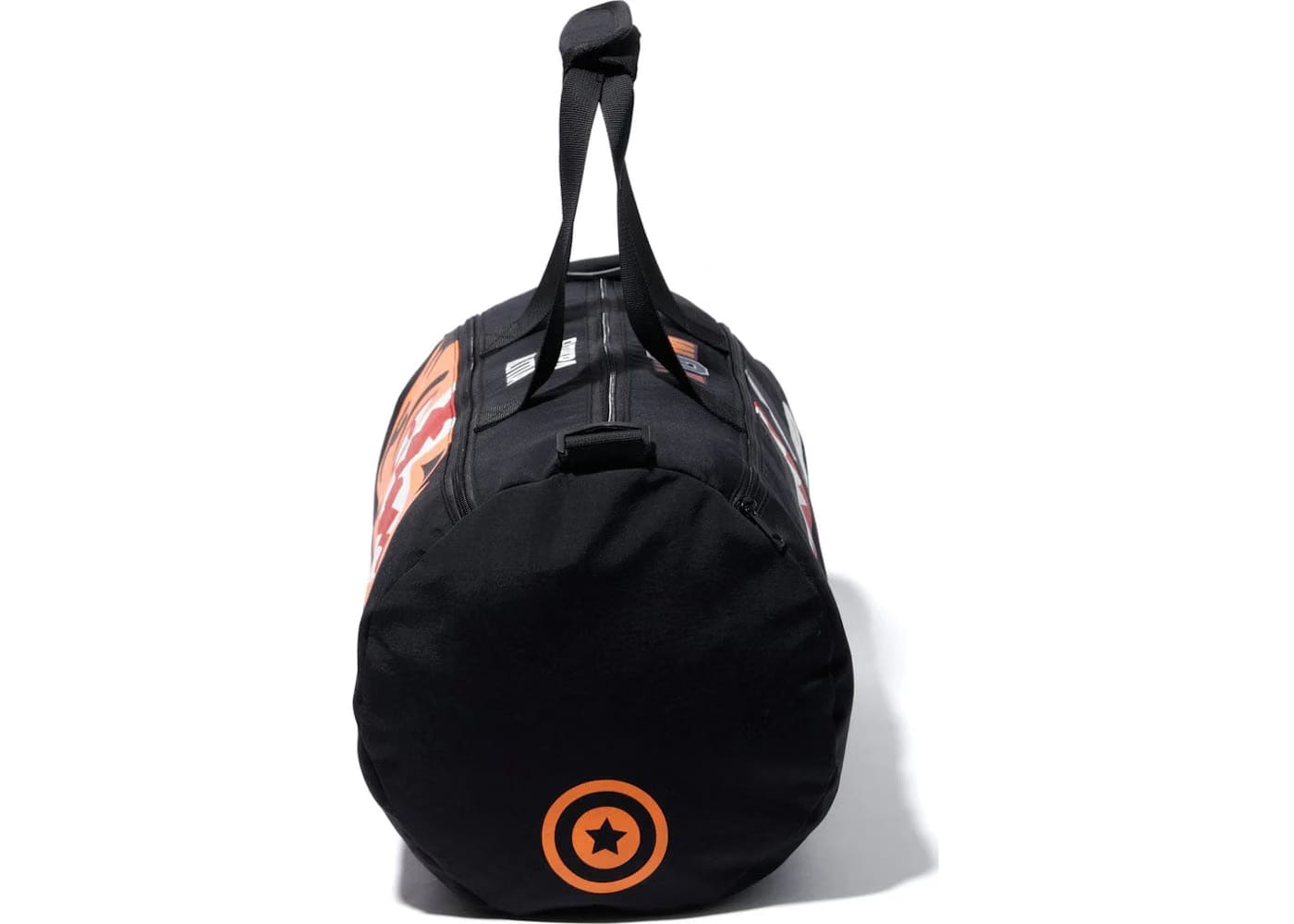 Bape Tiger Shark Boston Bag Black