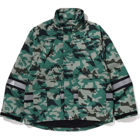 Bape Woodland Camo Multi Body Bag Olivedrab
