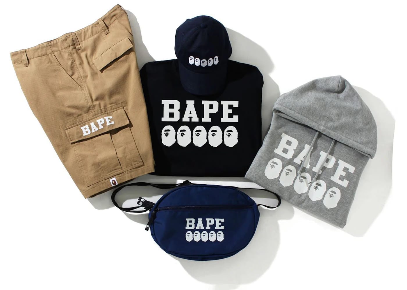 Bape Summer Bag Go Skate Pack Navy