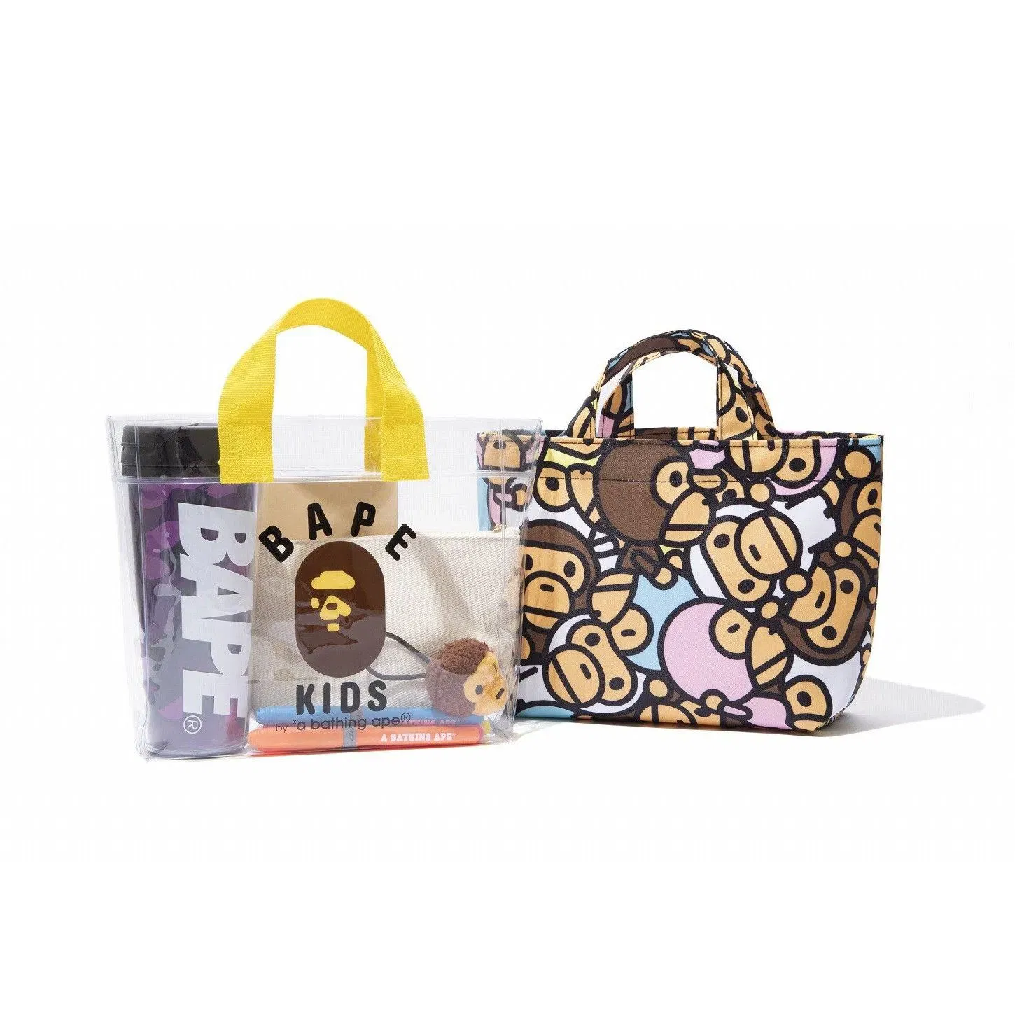 Bape Milo Packable Tote Bag Black