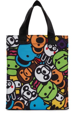 Bape Milo Packable Tote Bag Black