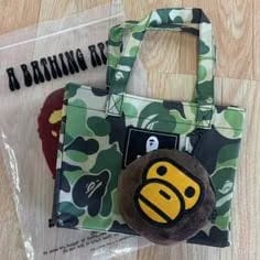 Bape Lucky Bag Teddy Tote Black