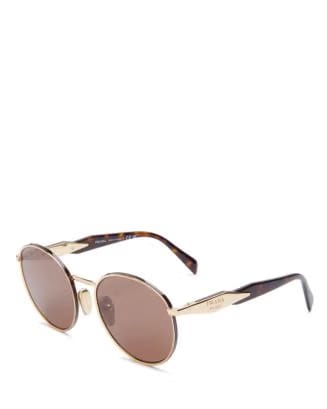 Prada Round Sunglasses Yellow Pr_26Zs_13L08Z