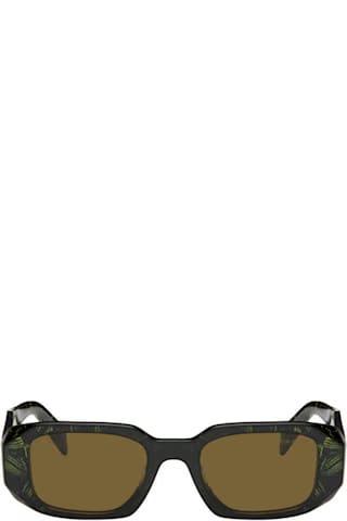 Prada Round Sunglasses Yellow Pr_26Zs_13L08Z
