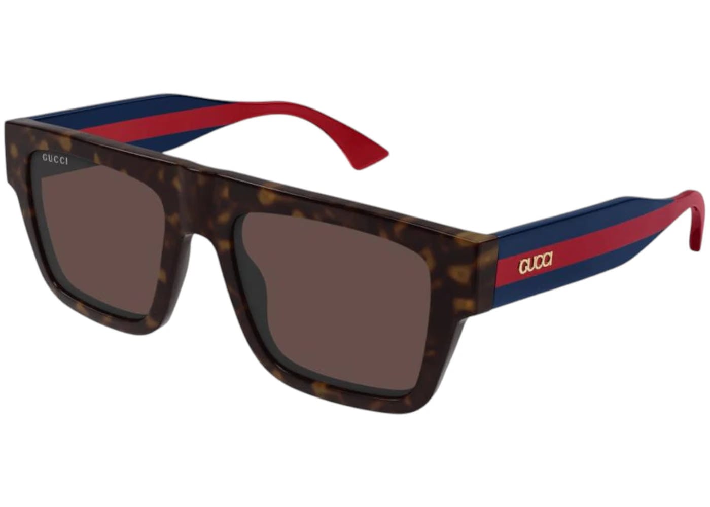Gucci Flat Top Sunglasses Brown Gg1868S-002-53