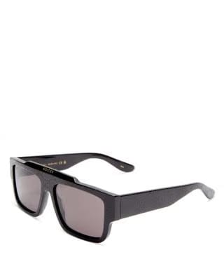 Gucci Flat Top Sunglasses Brown Gg1868S-002-53