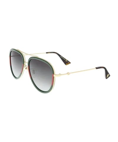 Gucci Aviator Sunglasses Gold Gg1287S-003-Fr