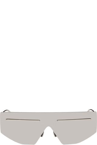Prada Shield Sunglasses Silver Pr_B55S_1Bc60N_40Mm