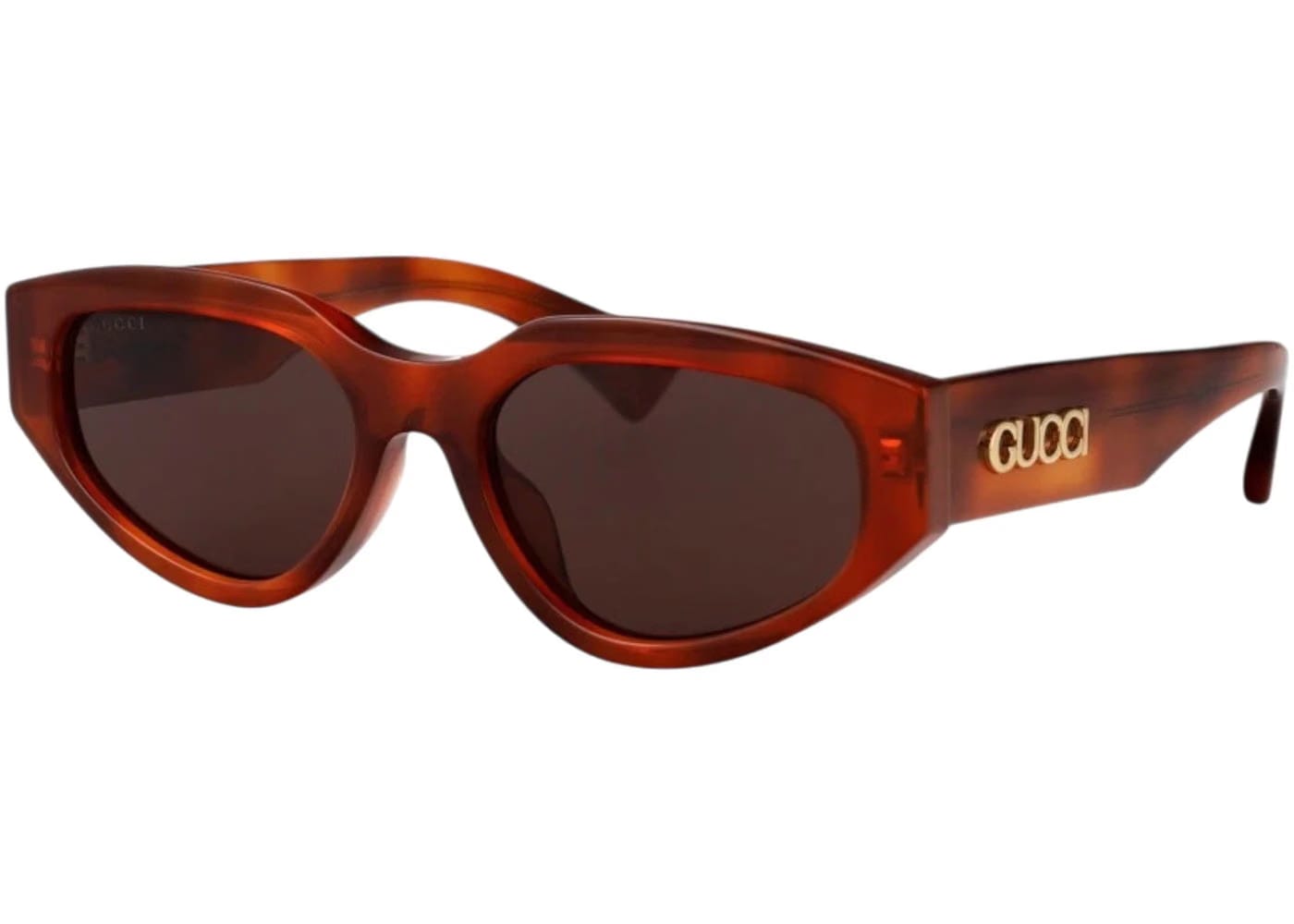 Gucci Cat-Eye Sunglasses Havana Brown Gg1845Sa-002