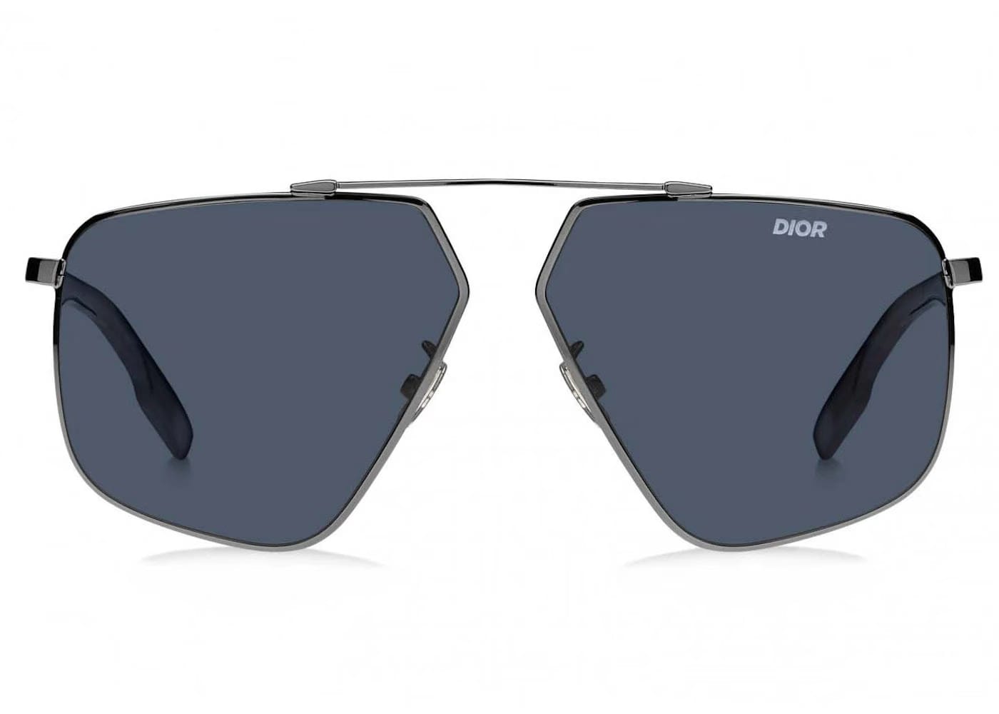 Dior Street1 Sunglasses Dark Ruthenium Blue Kj1Ku
