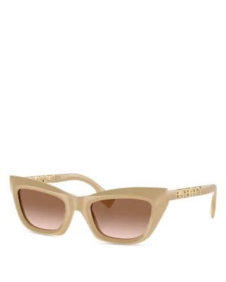 Burberry Cat-Eye Sunglasses Black Be_4216_3001T3
