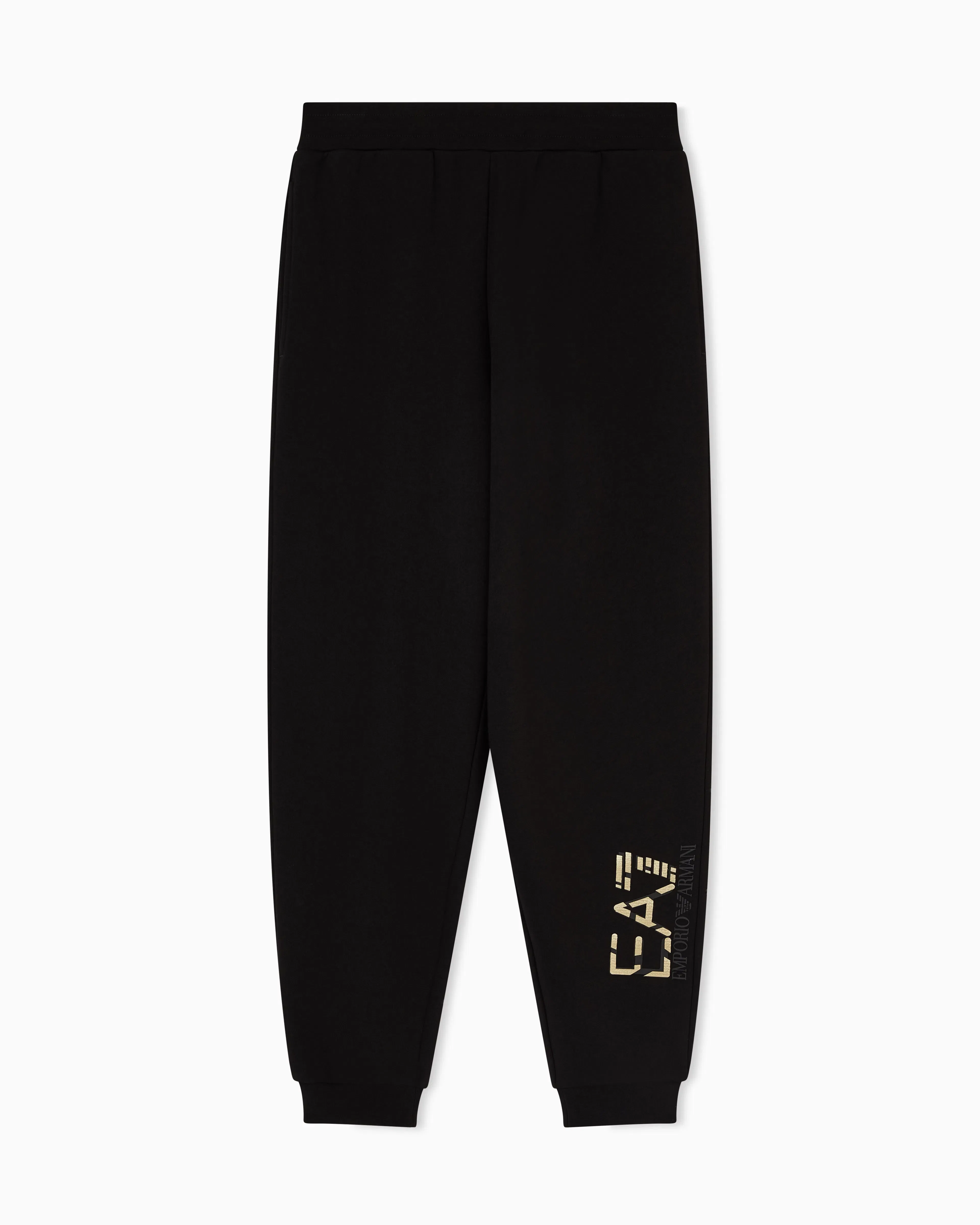 EA7 Premium Label cotton crew-neck sweatshirt