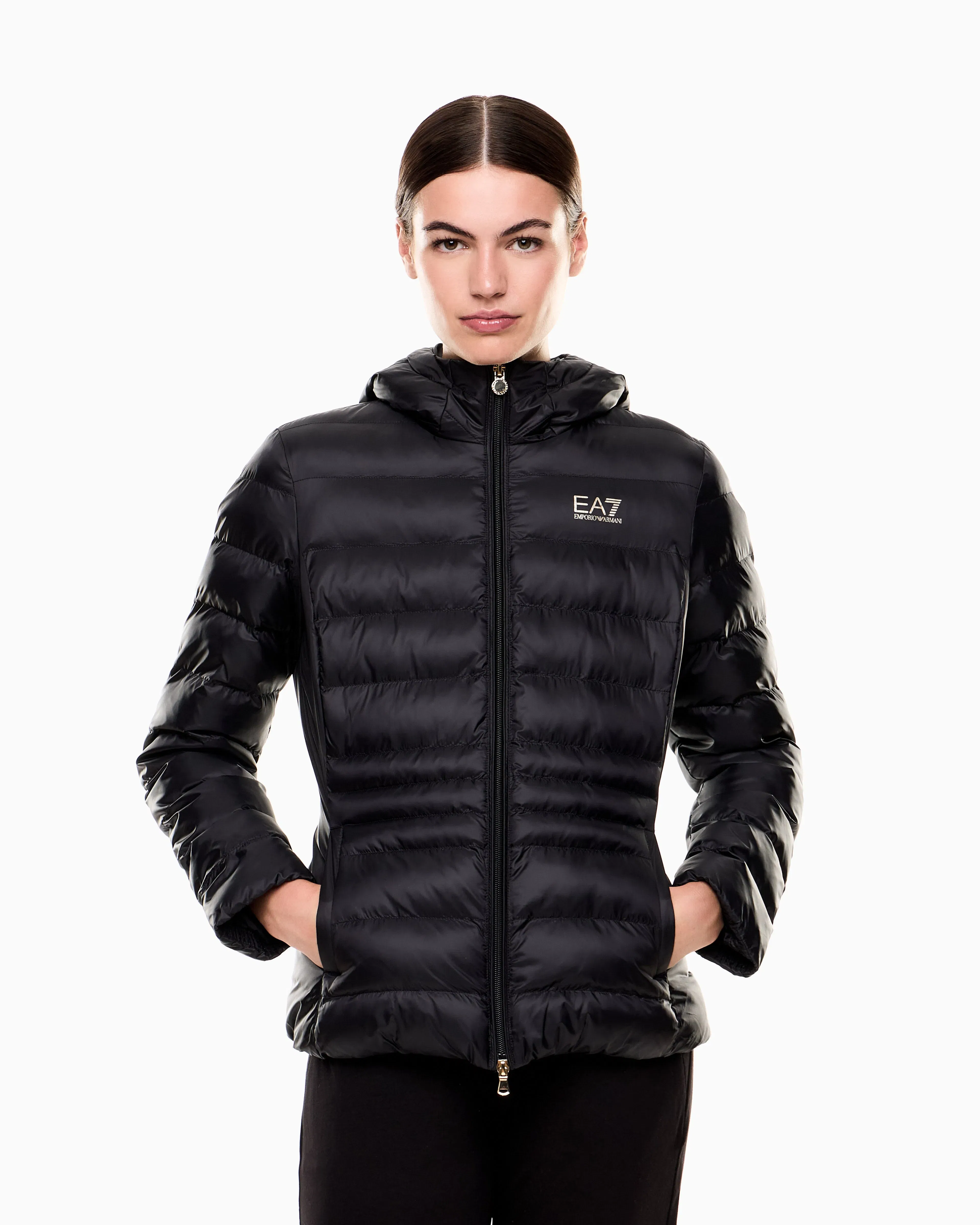 EA7 Core Lady nylon padded jacket