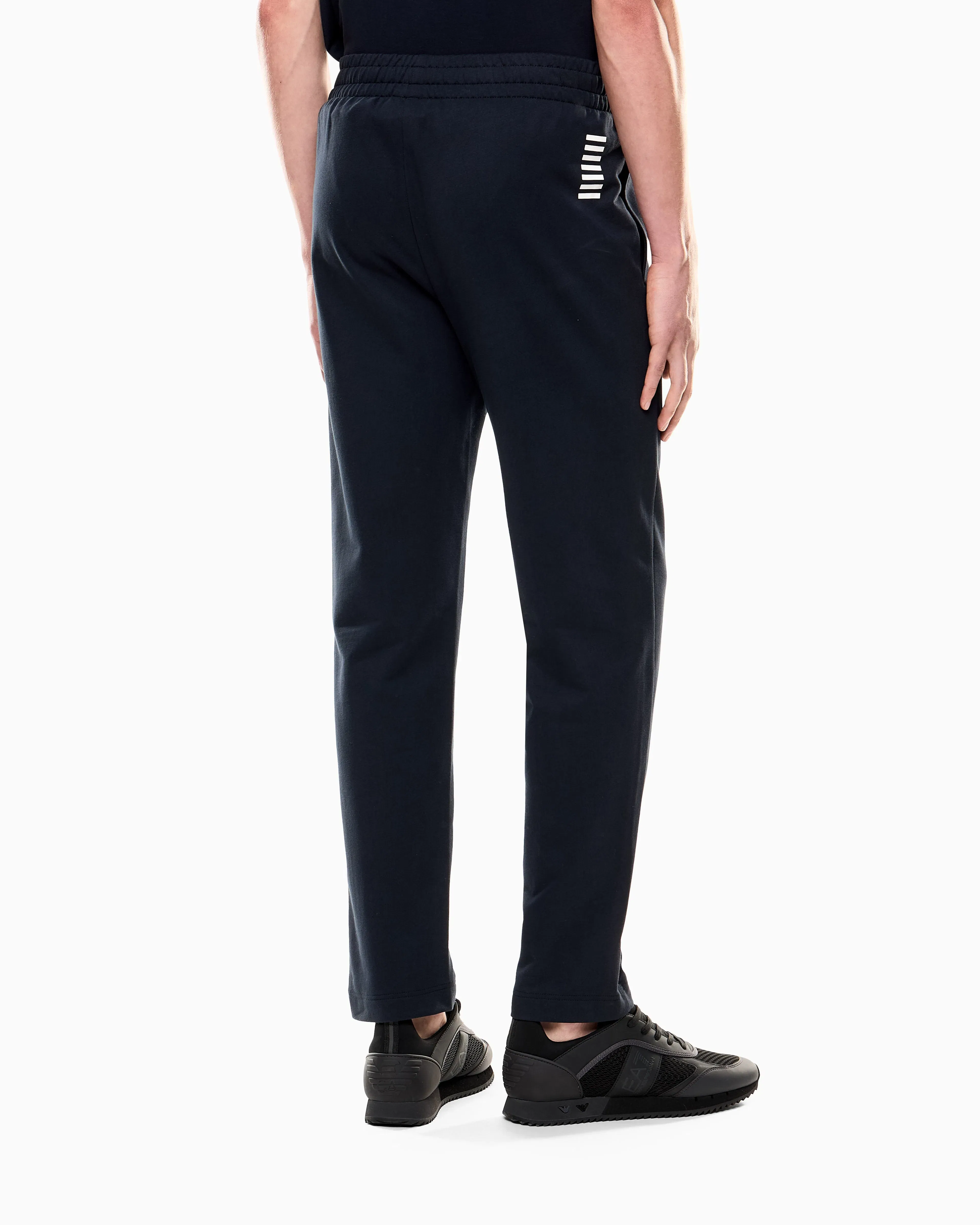 EA7 Core Identity cotton trousers