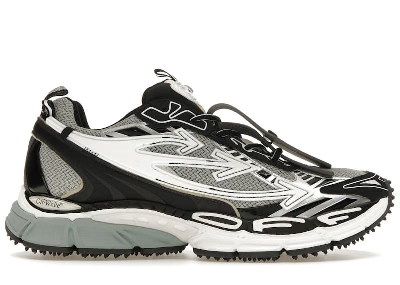 OFF-WHITE Be Right Back Grey Black
