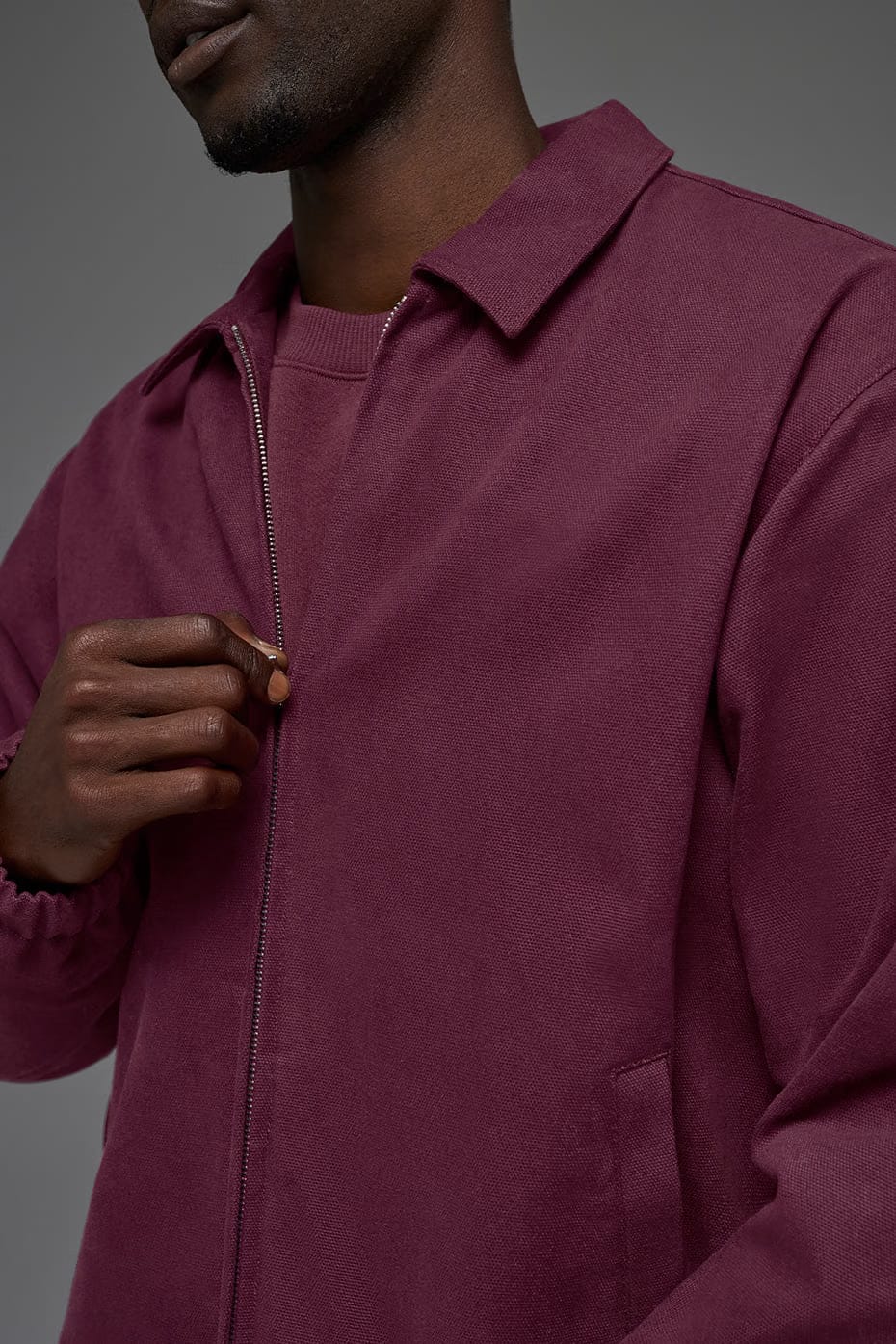 Alo Yoga Cotton Canvas Coaches Jacket