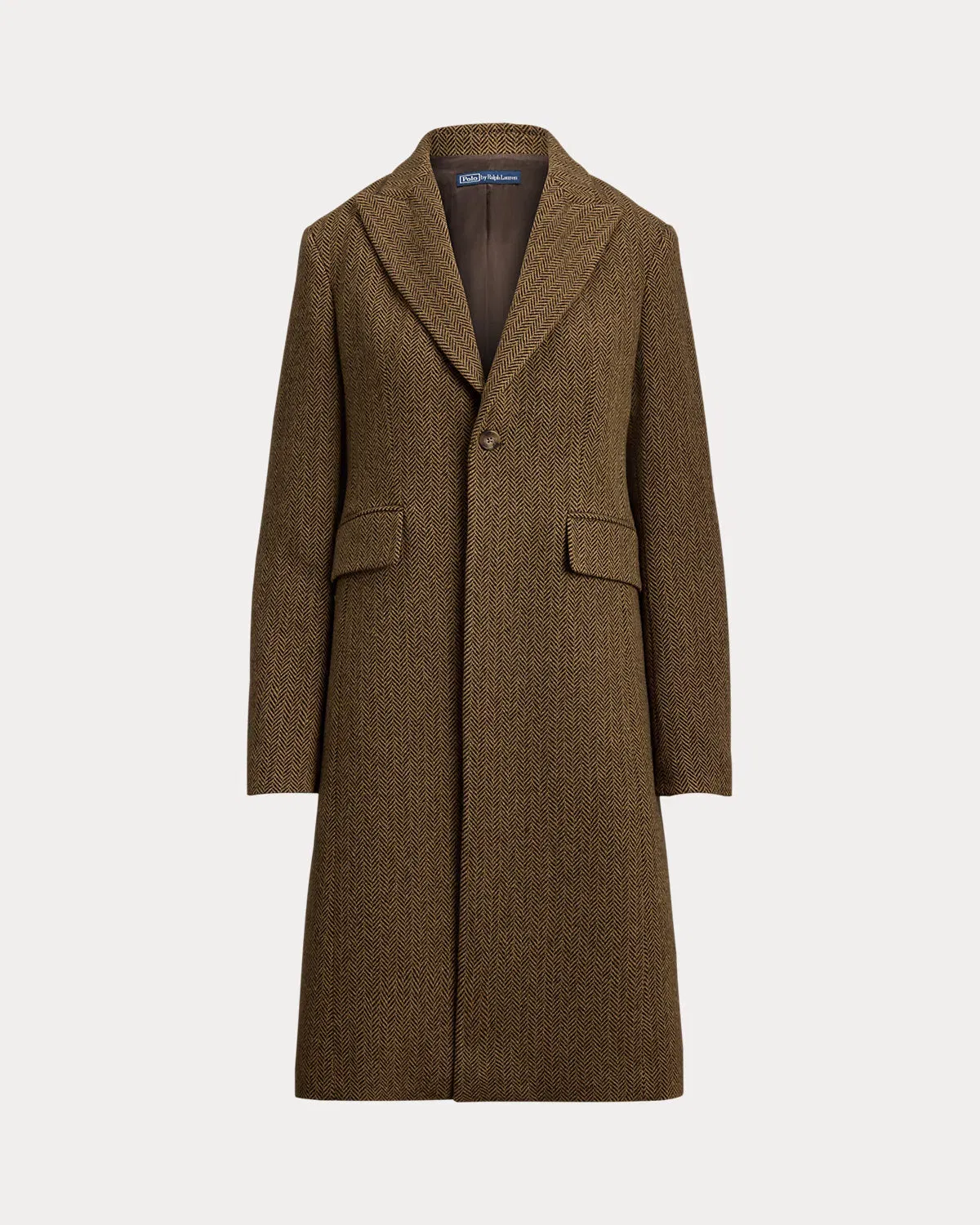 Ralph Lauren WoolBlend Herringbone Coat