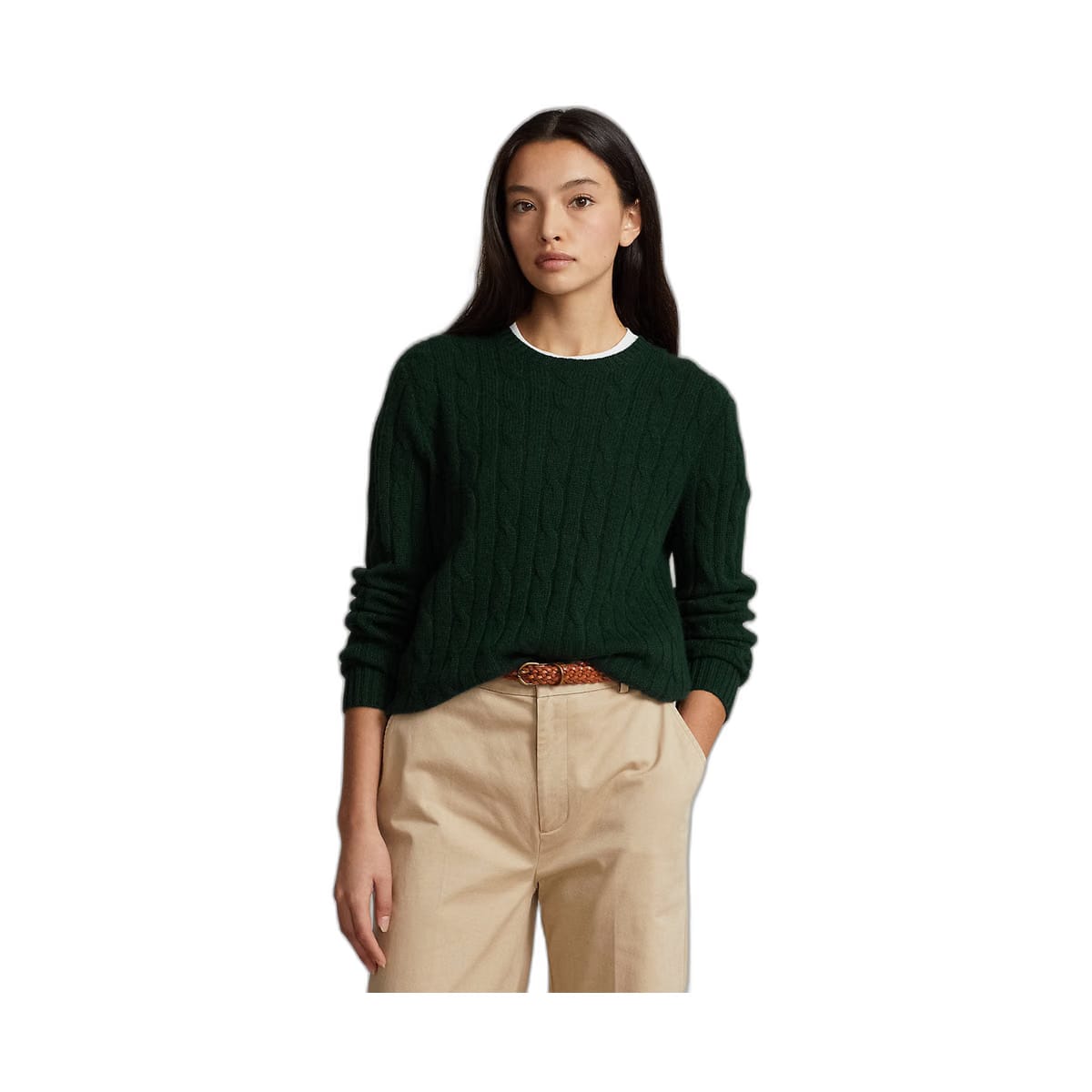 Ralph Lauren The Iconic CableKnit Cashmere Sweater