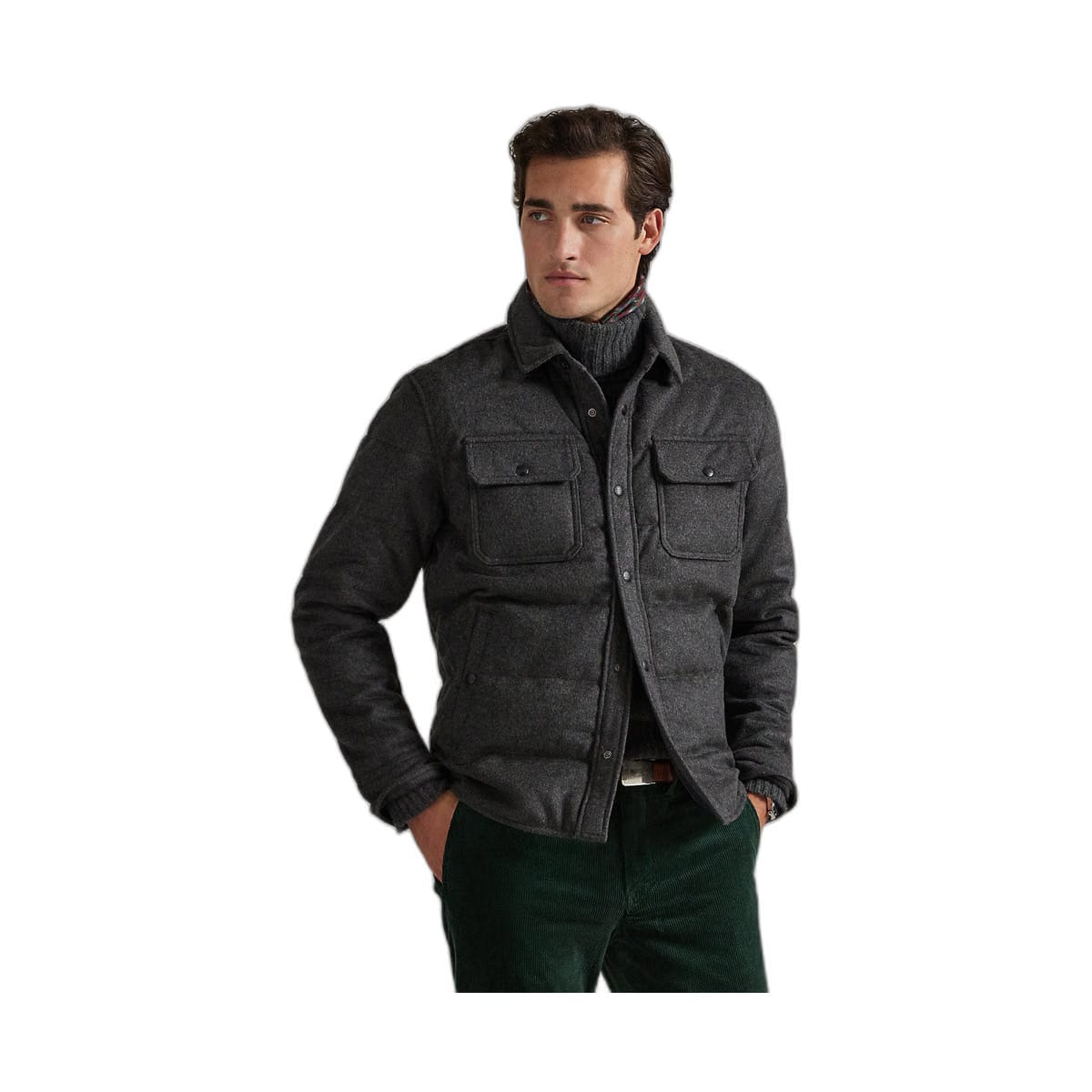 Ralph Lauren The Lewis Melton Shirt Jacket