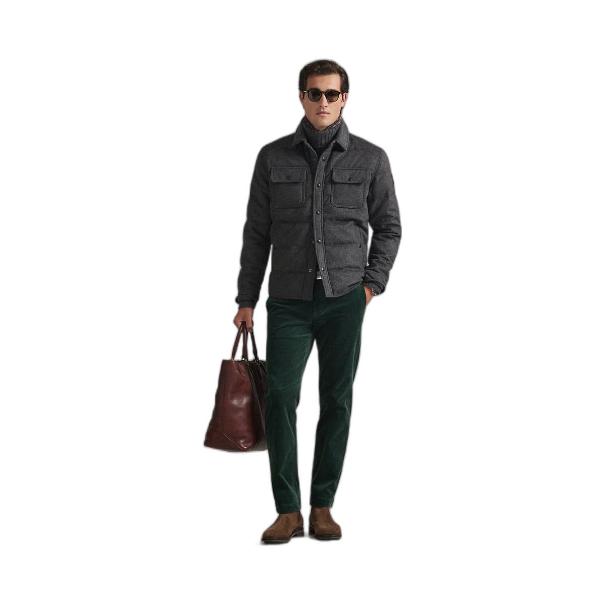 Ralph Lauren The Lewis Melton Shirt Jacket