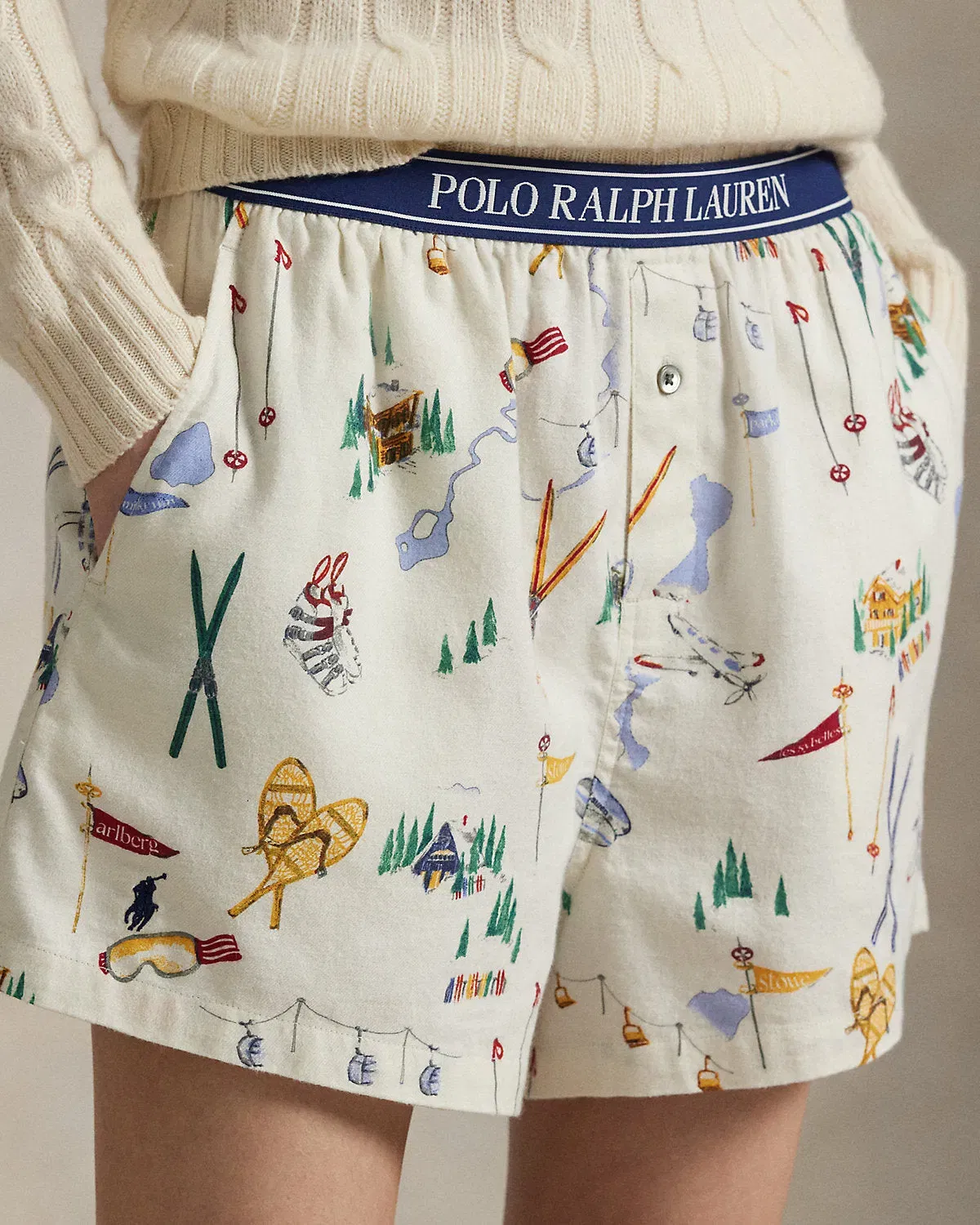 Ralph Lauren Printed Cotton Boxer 2Pack Set