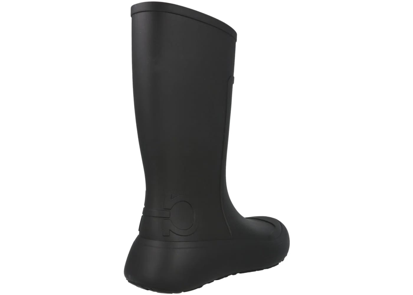 Ferragamo Gancini Rainboots Black