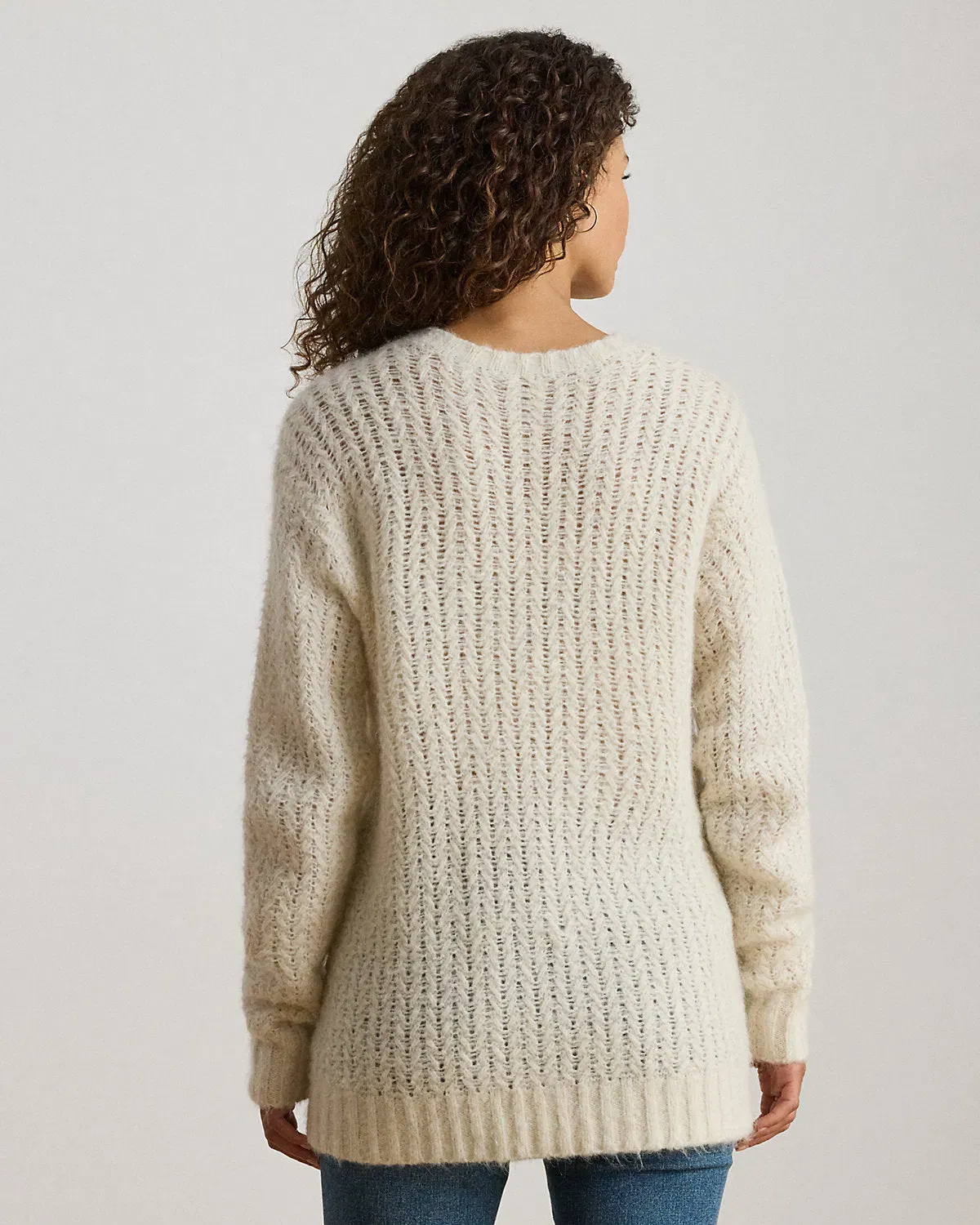 Ralph Lauren Herringbone Oversize Sweater