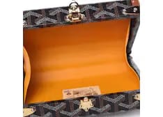 Goyard Universal Companion Goyardine Black/Tan