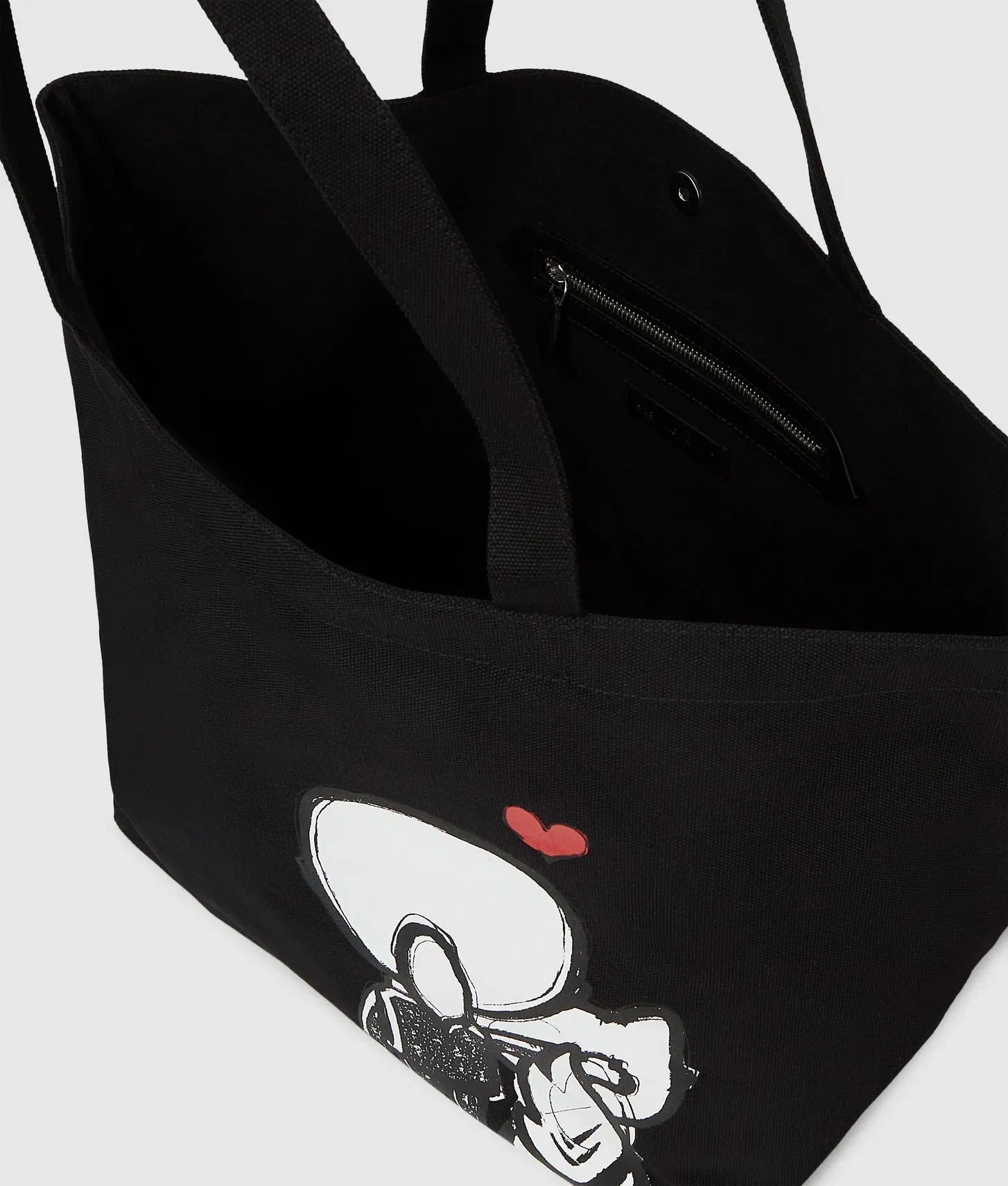 KarlLagerfeld Ikon Hearts Shopper Black